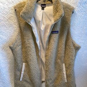 Patagonia Los Gatos Fleece Vest El Cap Khaki Women's Size XL